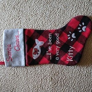 Kitty Christmas Stocking